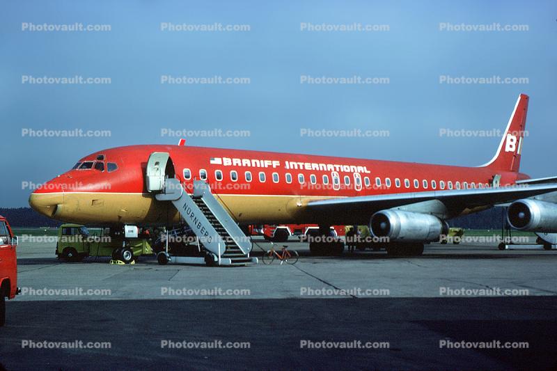 N1808E, Douglas DC-8-62, Braniff International, JT3D-7 s3, JT3D