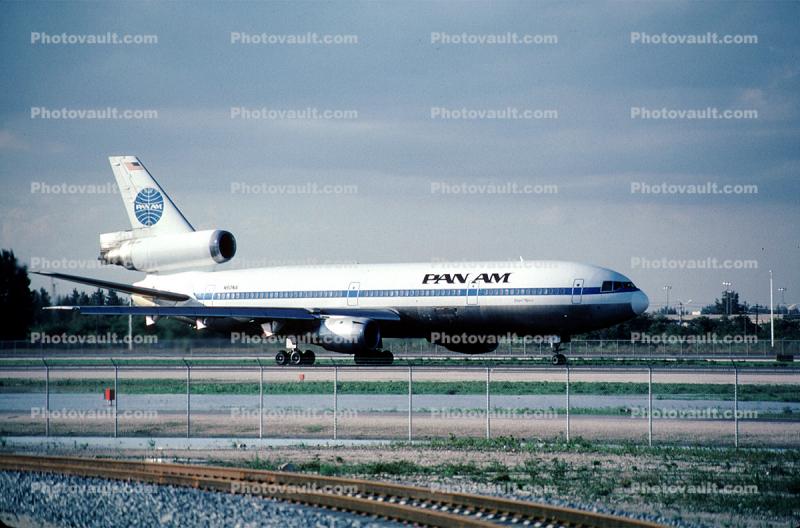 N60NA, Pan American World Airways, Douglas DC-10-10, CF6-6K, CF6