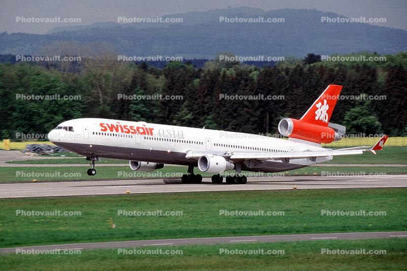 HB-IWN, Taking-off, SwissAir asia, McDonnell Douglas, MD-11, PW4460, PW4000