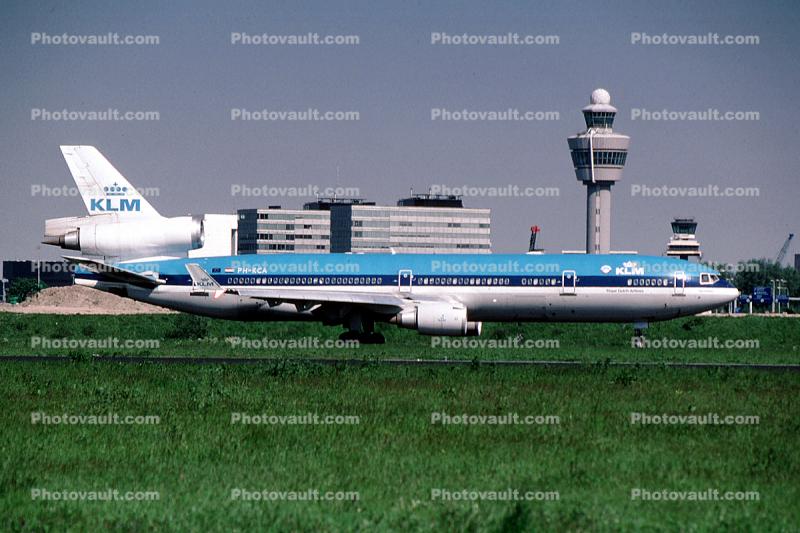 PH-KCA, KLM Airlines, McDonnell Douglas, MD-11 P, KLM, CF6-80C2D1F, CF6