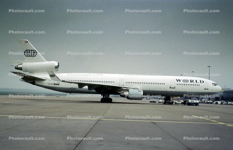 N271WA, World Airways WOA, McDonnell Douglas MD-11P