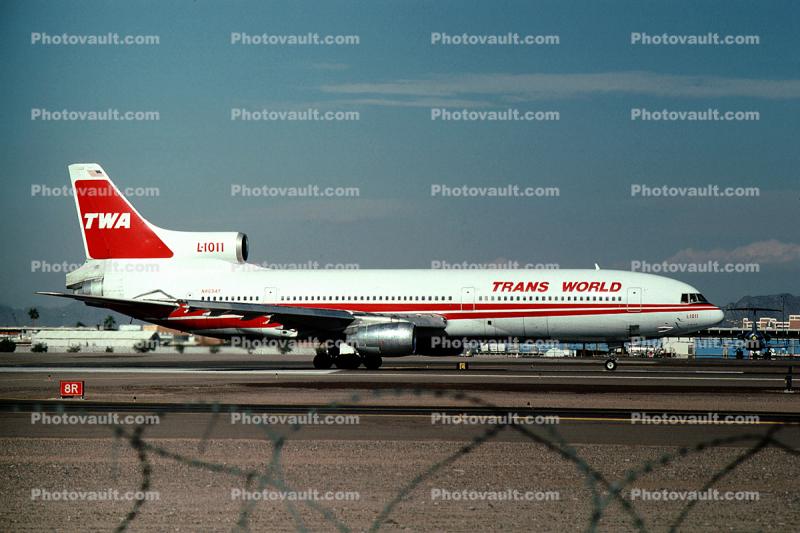 N8034T, Trans World Airlines TWA, Lockheed L-1011-100
