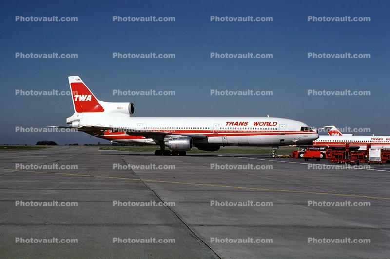 N31010, Trans World Airlines TWA, Lockheed L-1011-1, RB211-22B, RB211, November 1981
