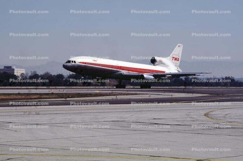 Trans World Airlines, Lockheed L-1011, Taking-off, TWA, April 1980, 1980s