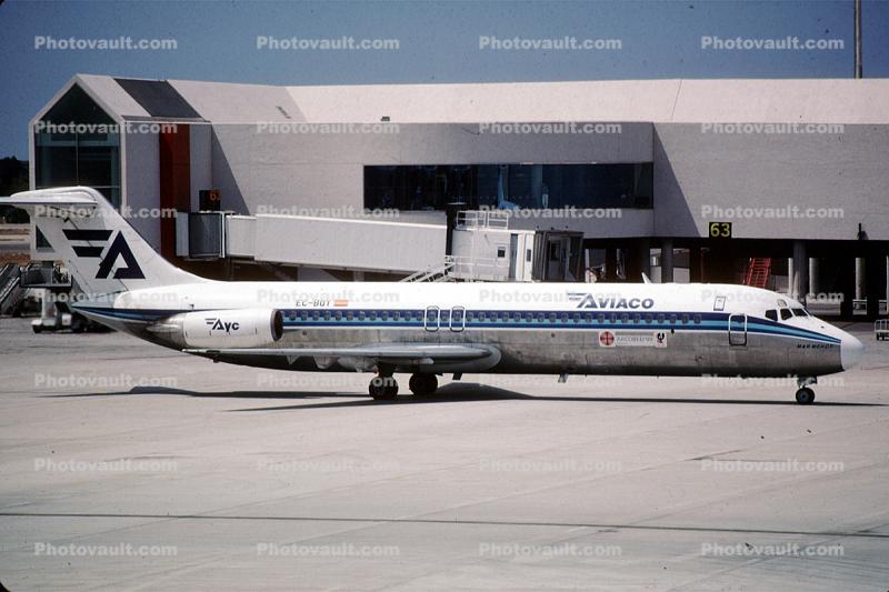 EC-BQY, Douglas DC-9-32, Aviaco, Marmenor