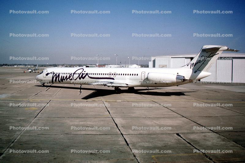N933MC, Muse Air, Douglas MD-82, JT8D-217C, JT8D
