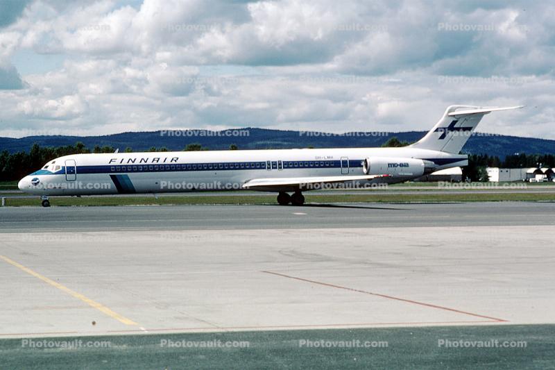 OH-LMH, Finnair, McDonnell Douglas MD-82, JT8D