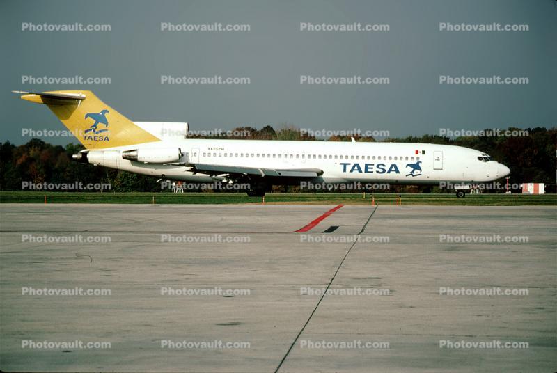XA-SPH, Taesa, Boeing 727-290, JT8D-17 s3, JT8D, 727-200 series