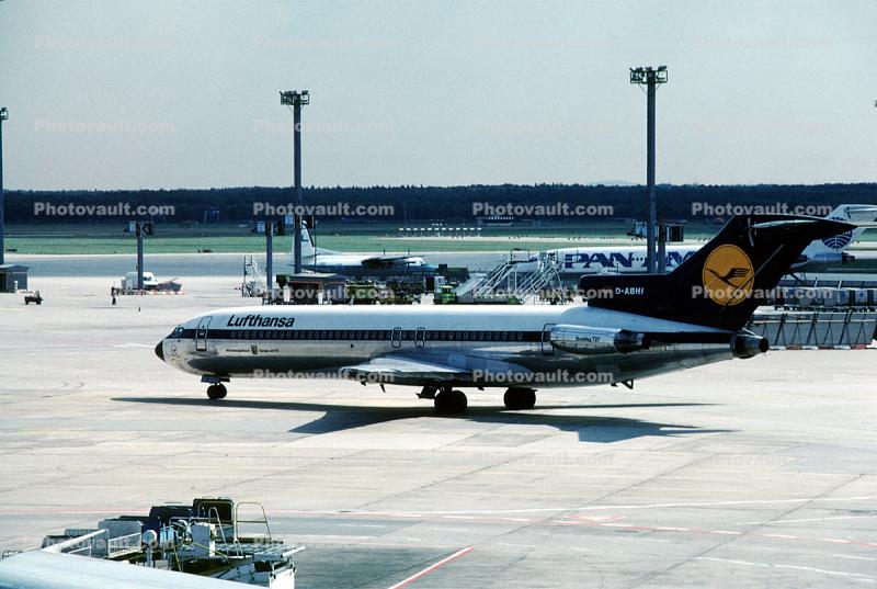 D-ABHI, Boeing 727-230, Lufthansa, FAE560, JT8D, 727-200 series