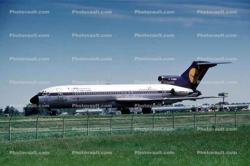 D-ABKP, Boeing 727-230, Lufthansa, JT8D, 727-200 series