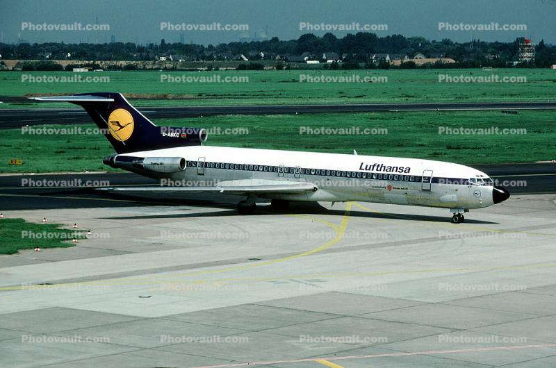 D-ABKC, Boeing 727-230, Lufthansa, JT8D, JT8D-7B, 727-200 series
