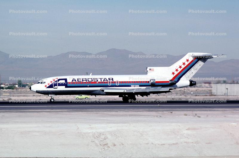 N8138N, Aerostar, Boeing 727-025, JT8D-7B s3, JT8D