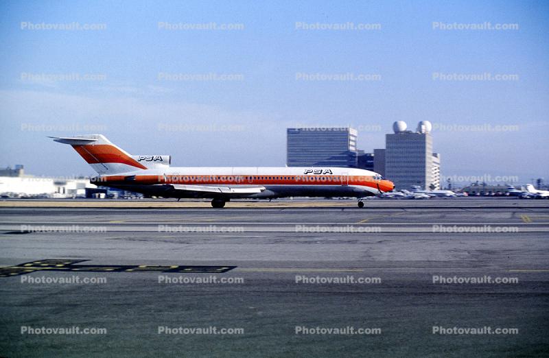 PSA, Pacific Southwest Airlines, Boeing 727