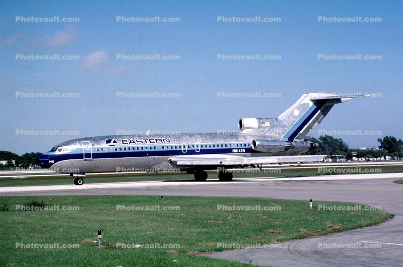 N8148N, Eastern Airlines EAL, Boeing 727-025, JT8D-7B s3, JT8D