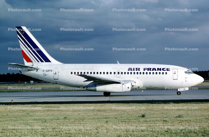 Boeing 737-228, Air France AFR, F-GBYE, 737-200 series