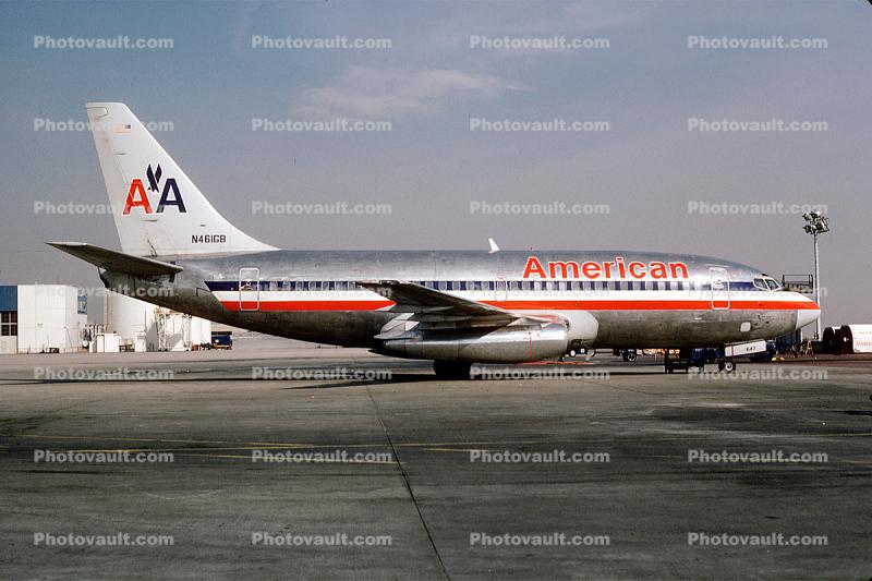 N461GB, American Airlines AAL, Boeing 737-293, 737-200 series