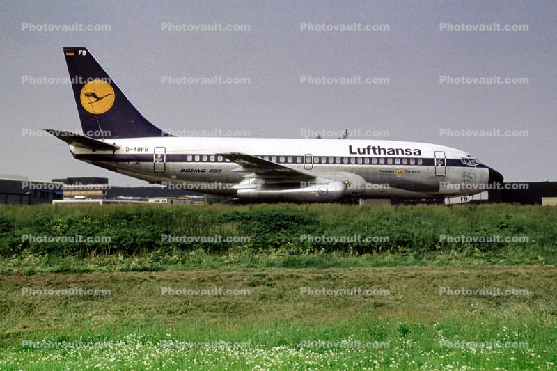 D-ABFB, Boeing 737-200, Lufthansa