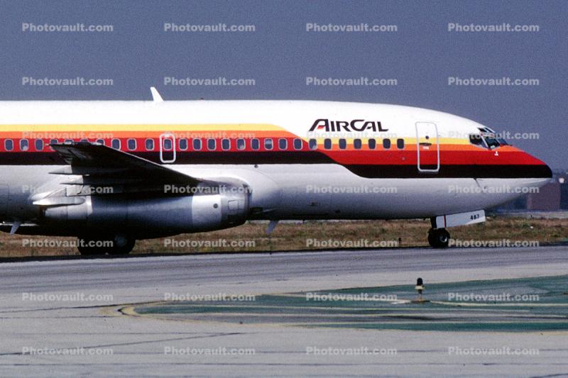 N467GB, Boeing 737-293, Air California ACL, 737-200 series