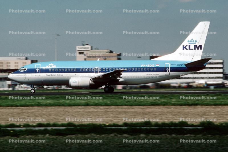 PH-BDG, Boeing 737, KLM Airlines