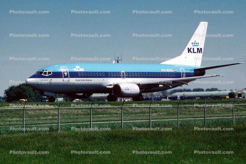 PH-BDH, Boeing 737-306, KLM Airlines, 737-300 series, CFM56-3B1, CFM56