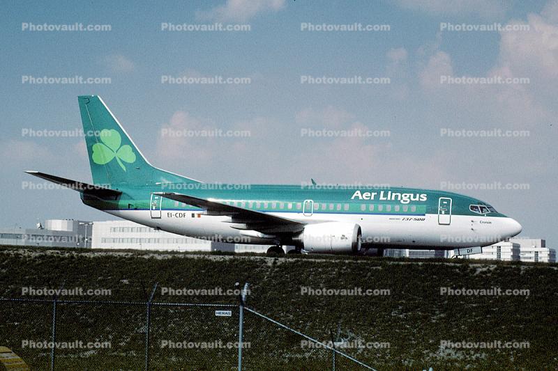 EI-CDF, Boeing 737-548, Aer Lingus, 737-500 series, CFM56-3B1, CFM56