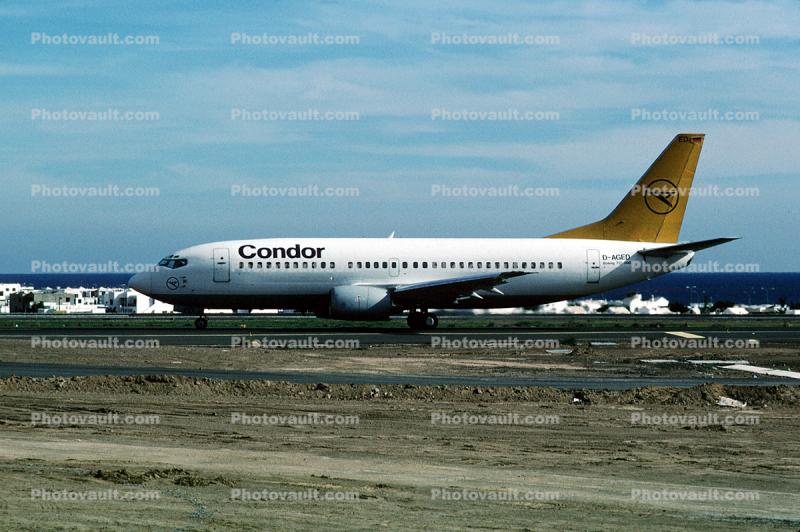 D-AGED, Boeing 737-35B Condor Airlines, 737-300 series,