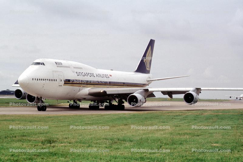 9V-SMY, Boeing 747-412BCF, Singapore Airlines SIA, Megatop, 747-400 series, PW4056, PW4000