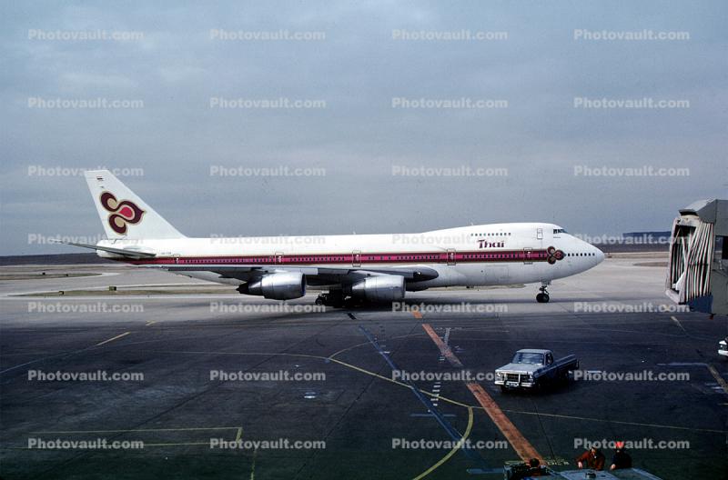 HS-TGB, Boeing 747-2D7BSF, Thai Airlines, CF6-50E2, CF6