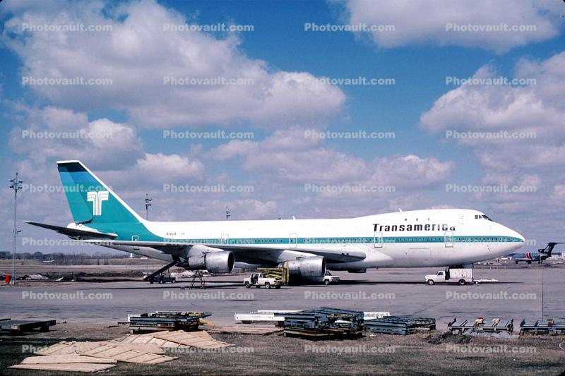 N780T, Boeing 747-130, Transamerica, 747-100 series