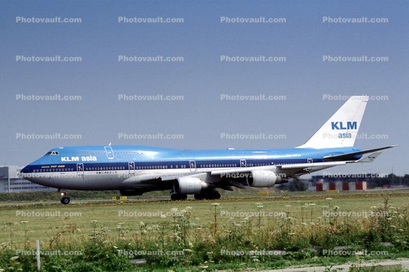PH-BFM, Boeing 747-406, 747-400, KLM Airlines, CF6, CF6-80C2B1F