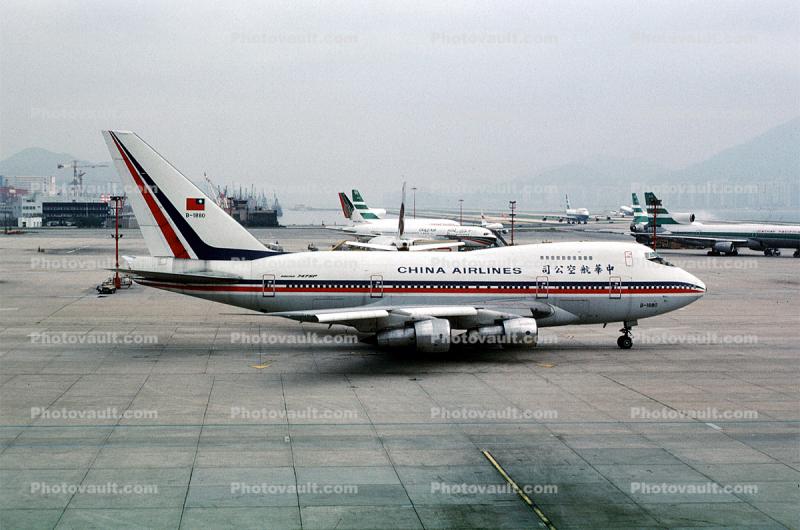 B-1880, Boeing 747-SP09, 747SP, China Airlines CAL, JT9D, JT9D-7A
