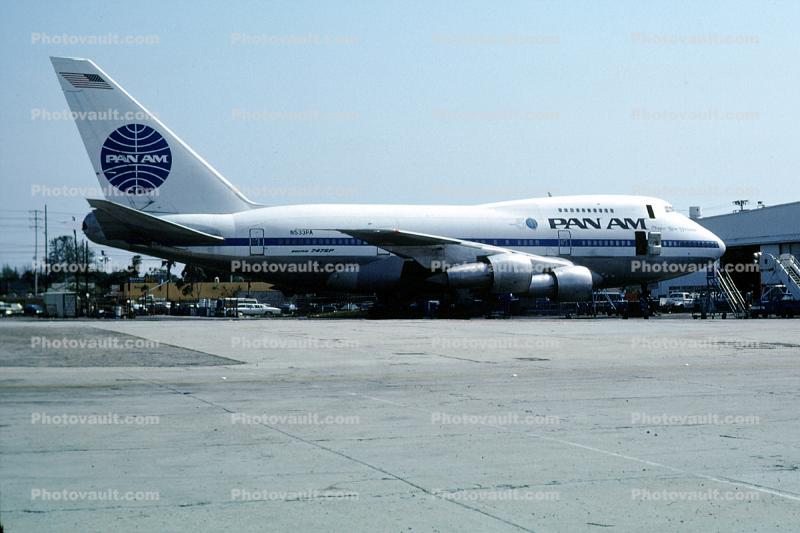 N533PA, Boeing 747-SP21, 747SP, JT9D, JT9D-7A