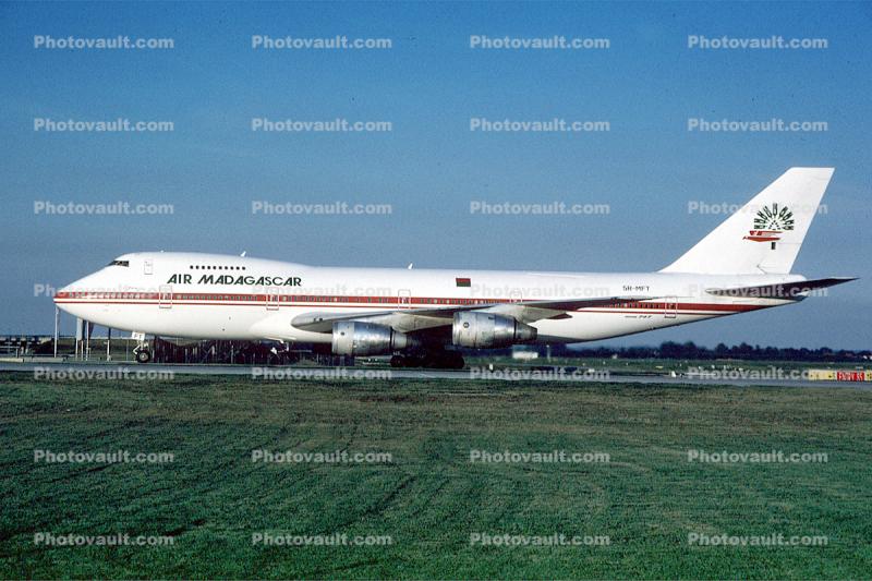 5R-MFT, Air Madagascar MDG, Boeing 747-2B2B, 747-200 series