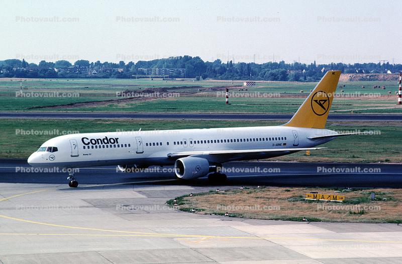 D-ABNE, Boeing 757-230, Condor Airlines, PW2000, PW2040
