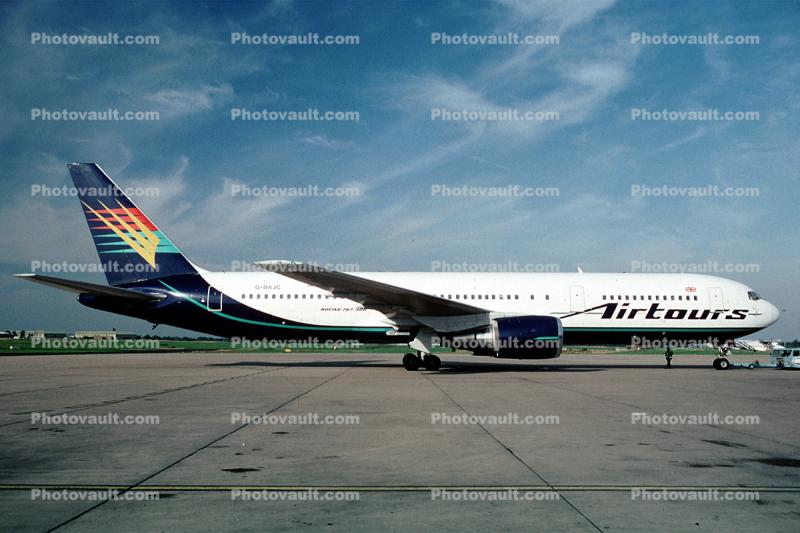 G-DAJC, Boeing 767-31KER, Airtours, CF6-80CB7F, CF6, 767-300 series