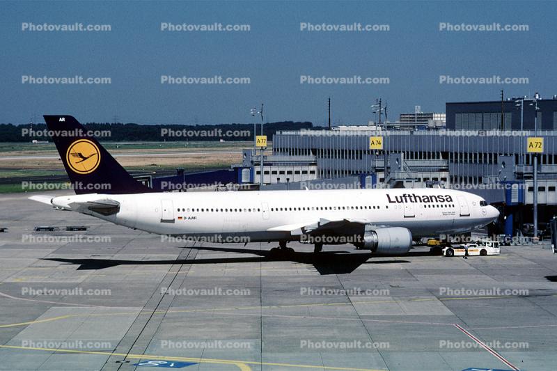 D-AIAR, Lufthansa, Airbus A300-603, A300-600, CF6-80C2A3, CF6