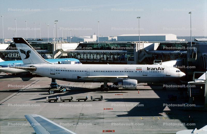 EP-IBB, Iran Air, Airbus A300-605R, terminals, buildings, CF6