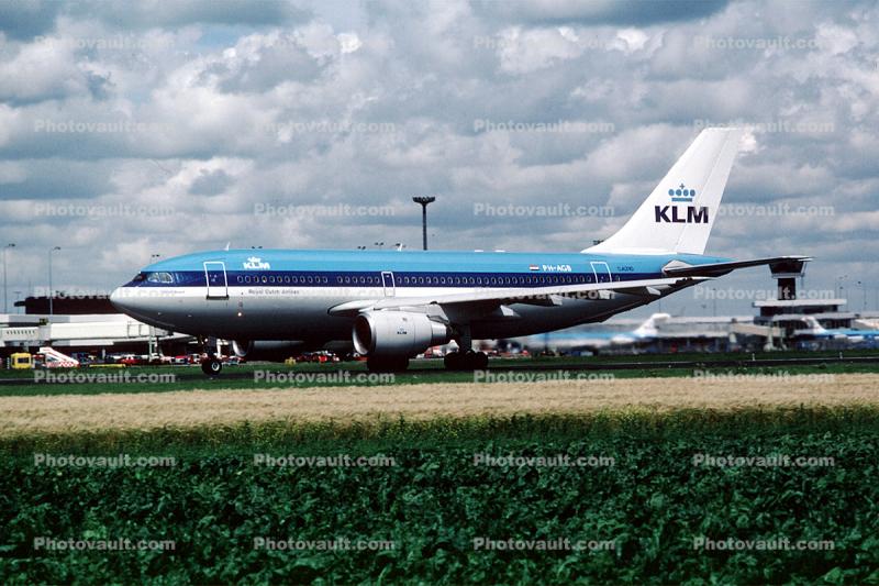 PH-AGA, KLM Airlines, Airbus 310-203, CF6-80A3, CF6