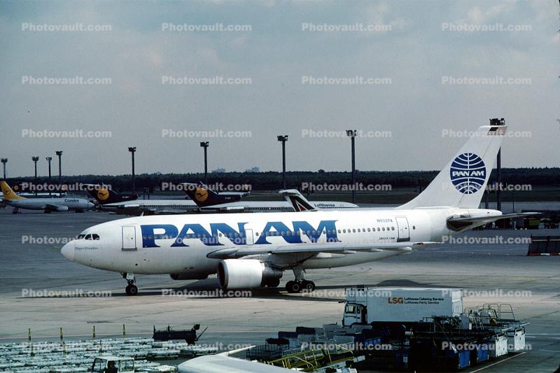 N802PA, Airbus A310-221, Pan Am PAA, A310-200 series, Clipper Frankfurt