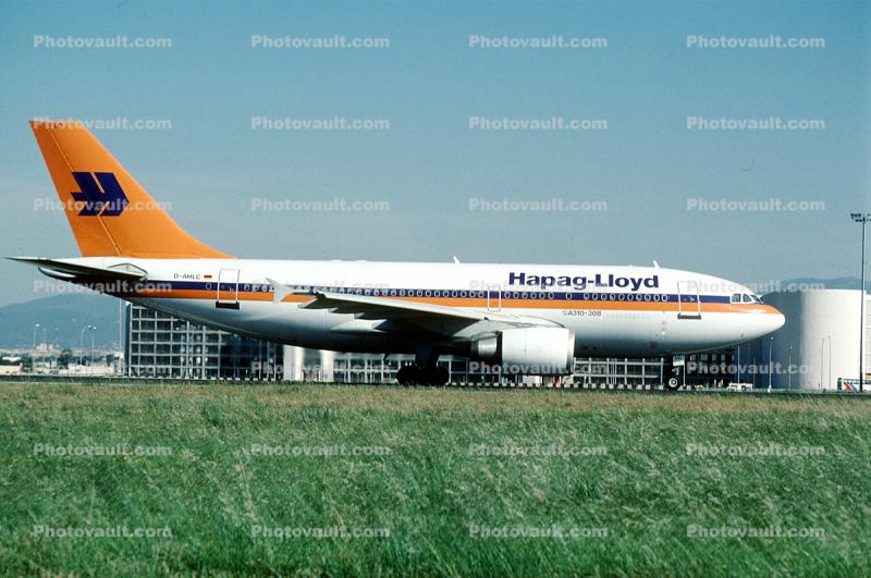 D-AHLC, Hapag Lloyd, Airbus A310-308, A310-300 series