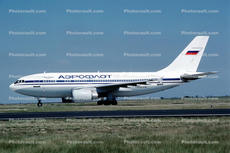F-OGQU, Aeroflot, Airbus A310-308, A310-300 series, CF6