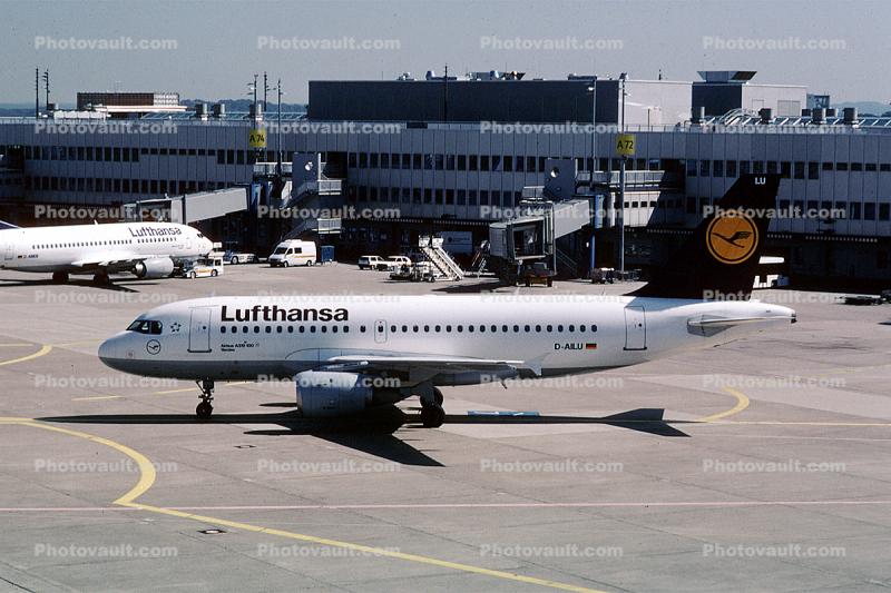 D-AILU, Lufthansa, Airbus A319-114, A319 series, CFM56-5A5, CFM56, Verden