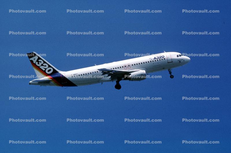 F-WWDC, Airbus A320-111, CFM56-5B4, CFM56
