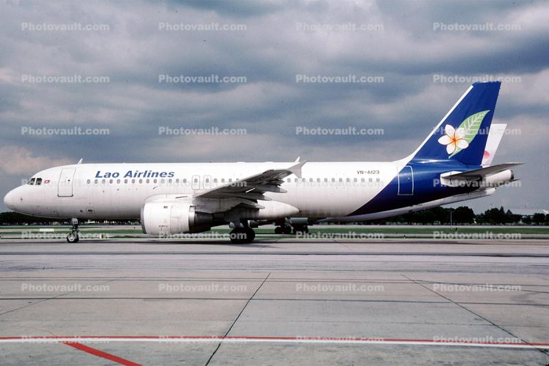 VN-A123, Lao Airlines, Airbus A320-211, A320 series, CFM56-5A1, CFM56
