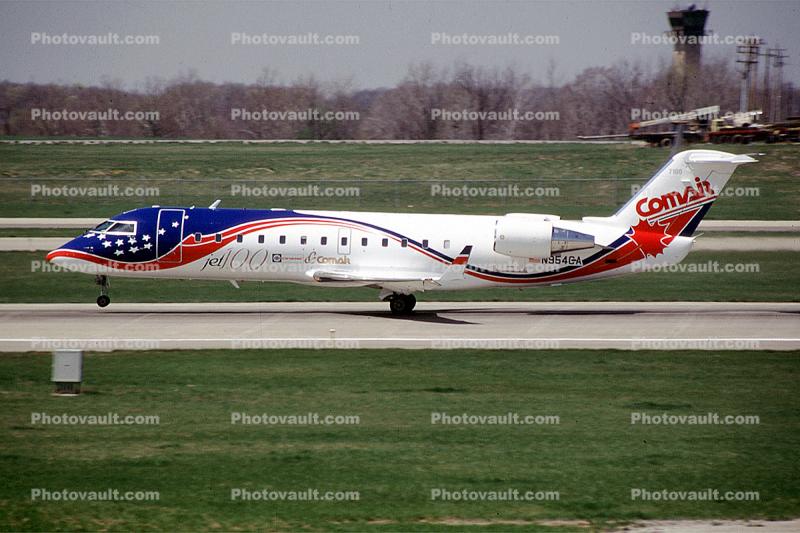 N954CA, Delta Connection, Bombardier-Canadair Regional Jet CRJ-100ER