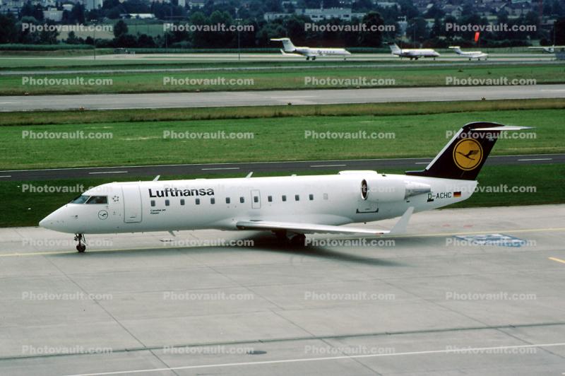 D-ACHC, CRJ-200LR, Lufthansa Cityline, CF34-3B1, CF34, F?ssen