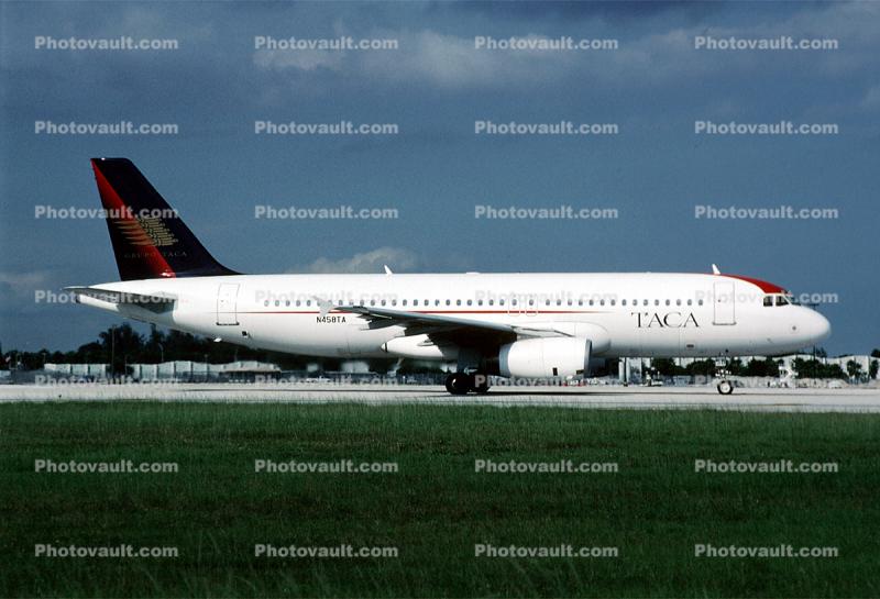 N458TA, TACA Peru, Airbus A320-233, V2500