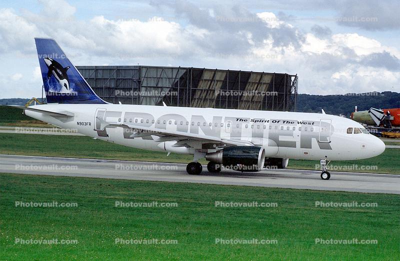 N903FR, Airbus A319-111, 319 series, CFM56-5B5/3, CFM56