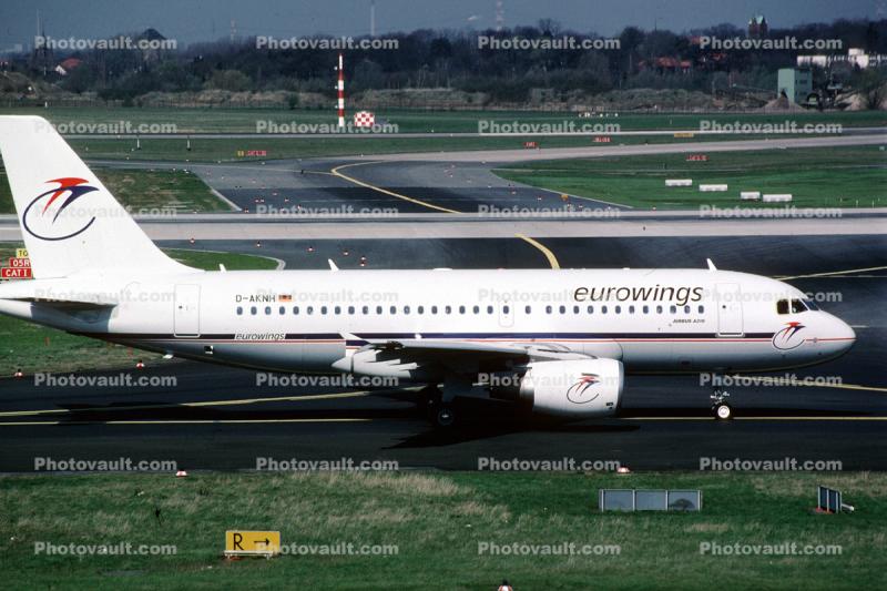 D-AKNH, Airbus A319-112, Eurowings, A319 series, CFM56-5B6/P, CFM56