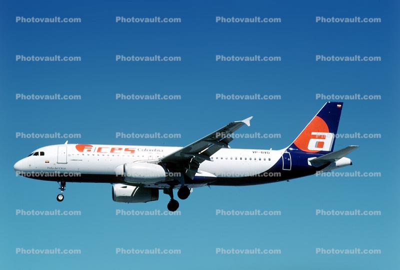 VP-BVD, ACES Colombia, Airbus A320-232, V2527-A5, V2500